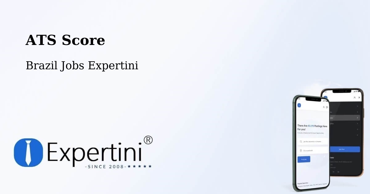 Resume ATS Score & Job Description Match Tool – Ferraz De Vasconcelos - Brazil Jobs Expertini